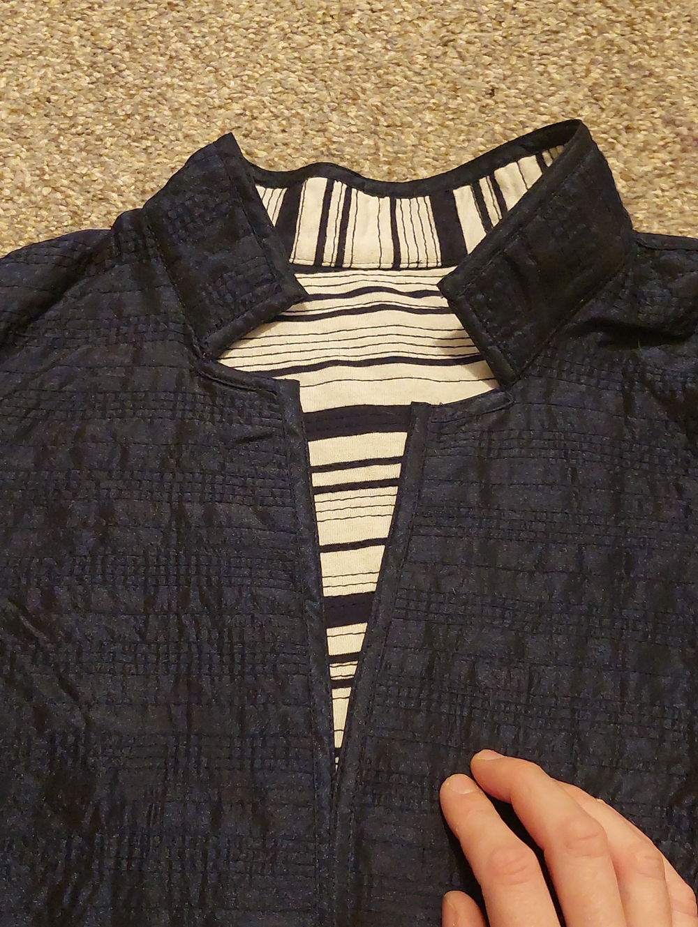 Reversible Open-Front Jacket - Picture 3 of 5